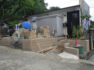 事務所外溝工事