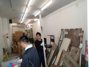 店舗改修工事。。。 店舗改修工事。。。