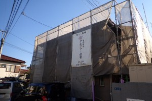外壁塗装工事！！